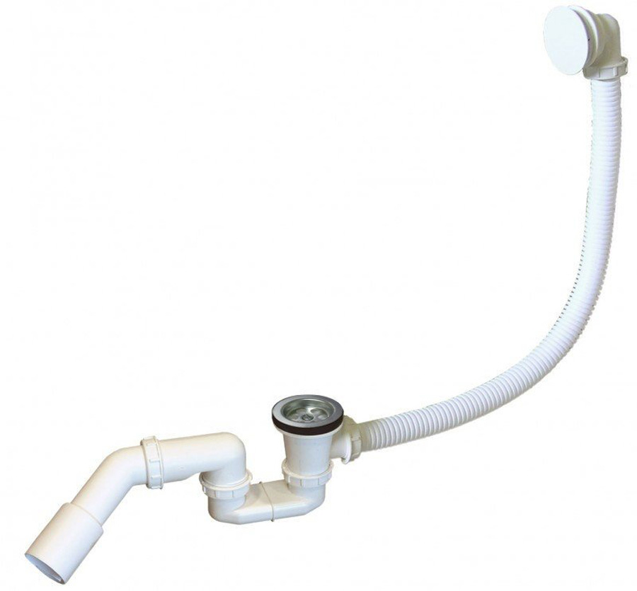 Abfluss Siphon Badewanne