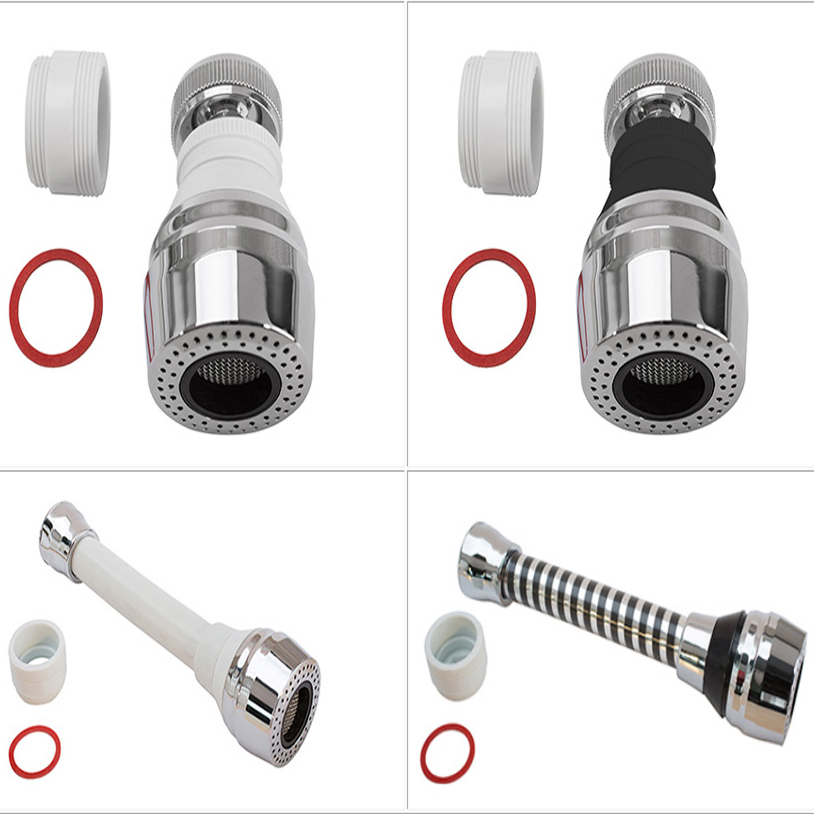 Soytich Wassersparer Brausekopf - Sparventil Für Wasserhahn Mit Strahlwechsel