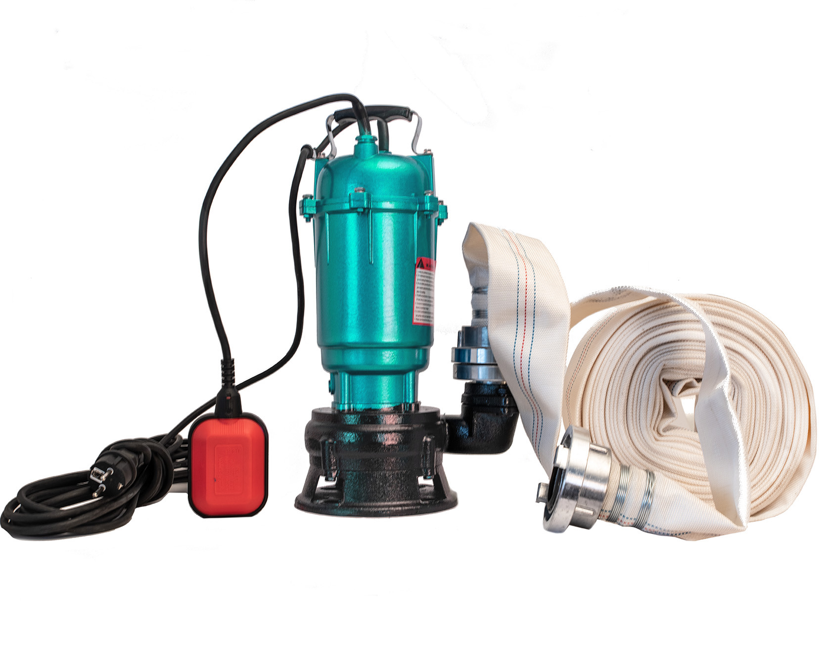 Pumpe Fäkalienpumpe Tauchpumpe Schmutzwasserpumpe 20m - 40m C-Schlauch