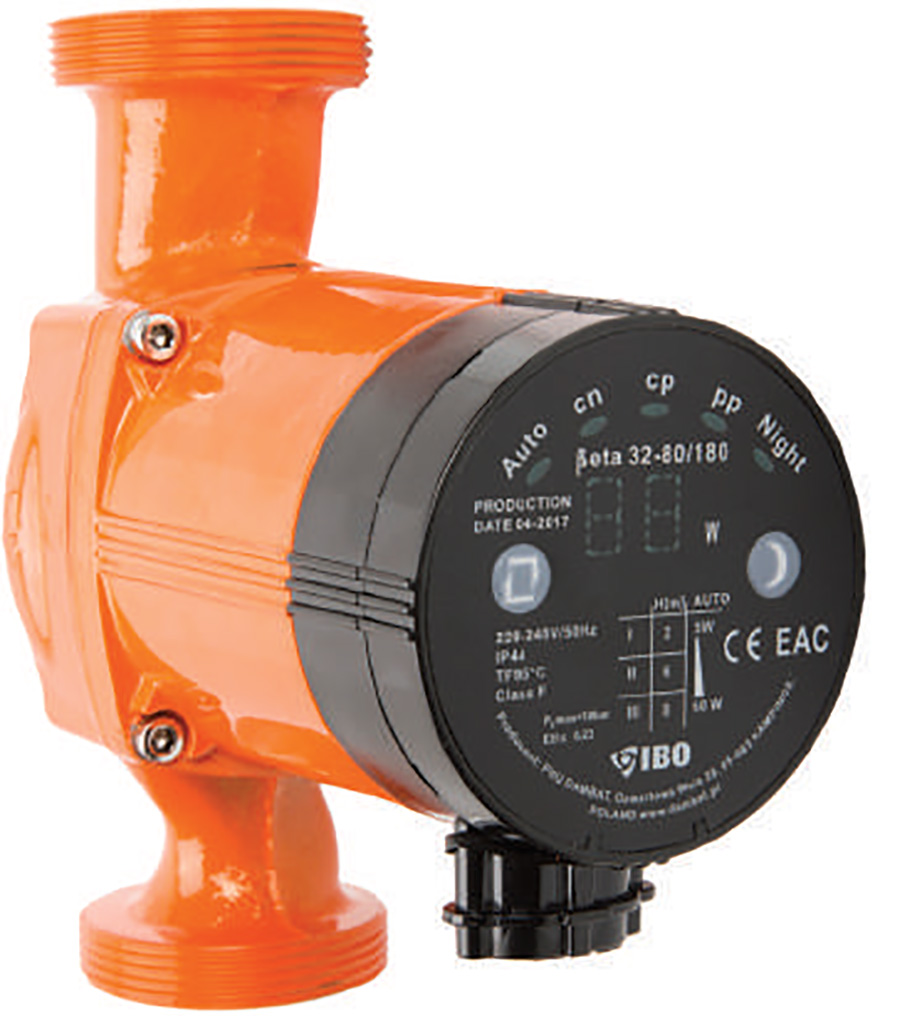 IBO MAGI 25-60/130 Umwälzpumpe - Hocheffizient Für Heizung & Warmwasser, Energieklasse A