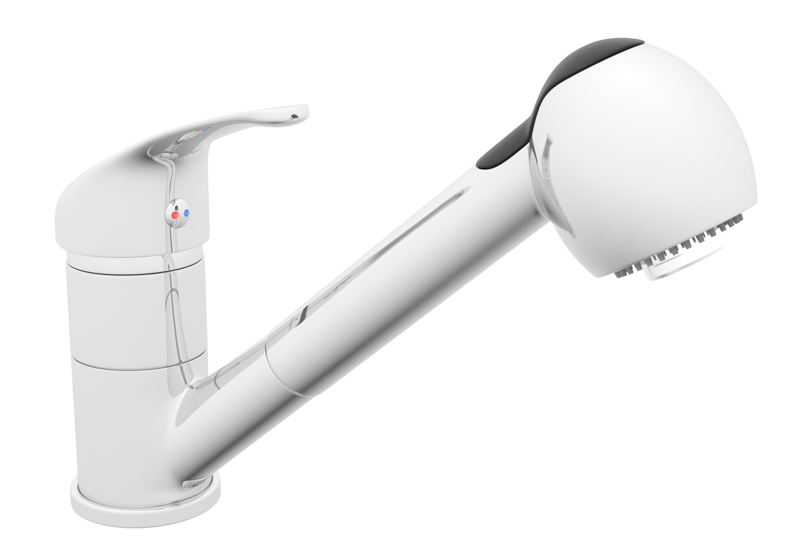 Küchenarmatur Mischbatterie Hochglanz Chrom Küche Spüle Armatur