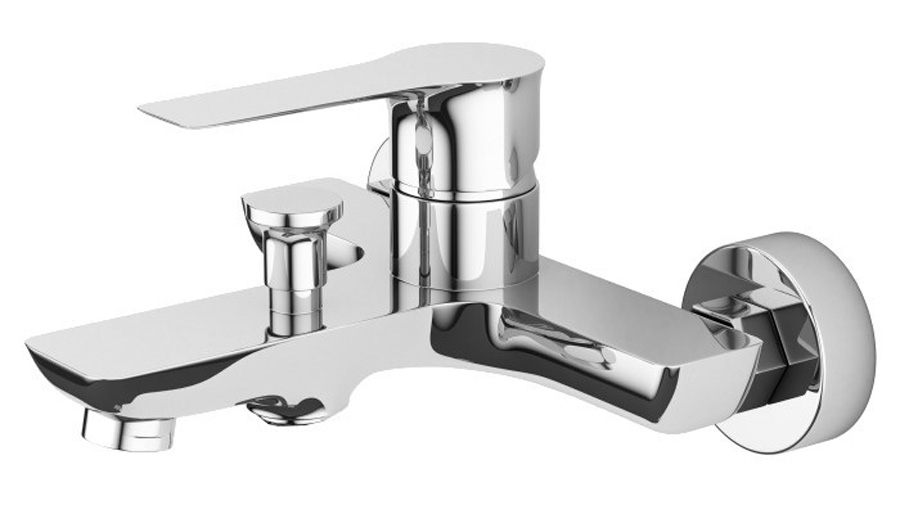 Wannenarmatur Armatur Chrom Badewannenarmatur Design Einhandmischer Badewanne