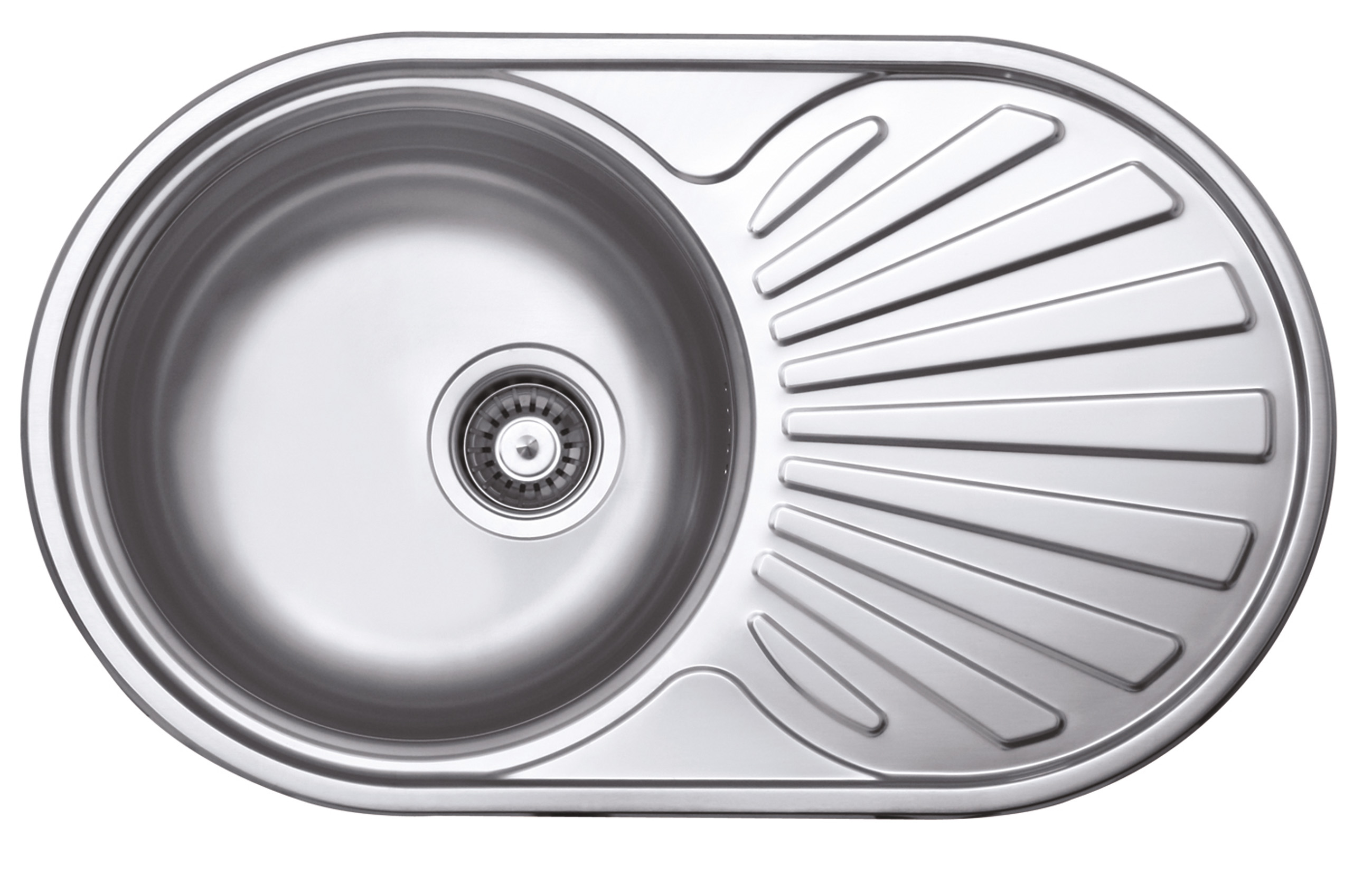 Edelstahl 1 Becken Küchenspüle Einbauspüle Küchen Spüle Spülbecken